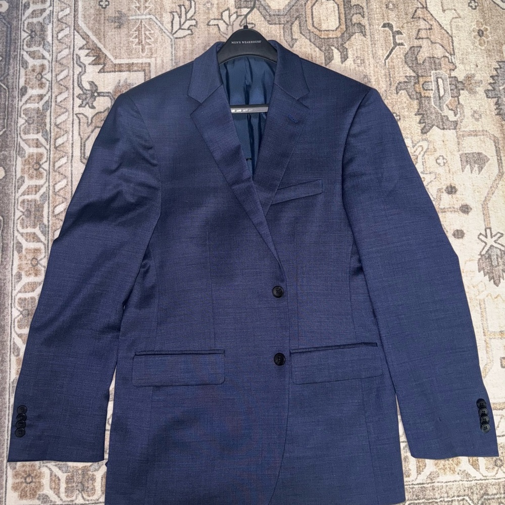 Kenneth Cole Dark Blue Suit Blazer